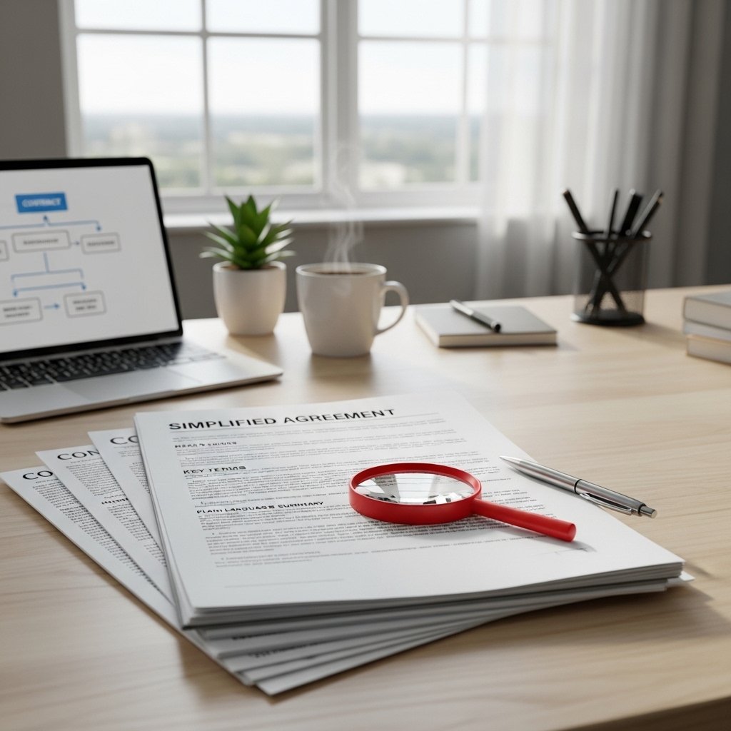 simplified contract language
